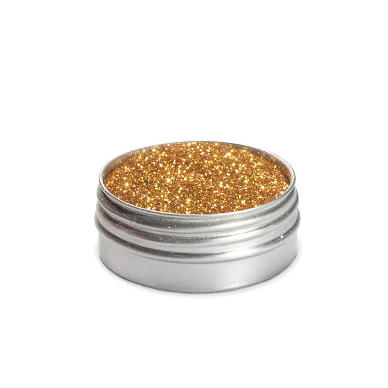 Natürliches Glitter: Bright Yellow Gold