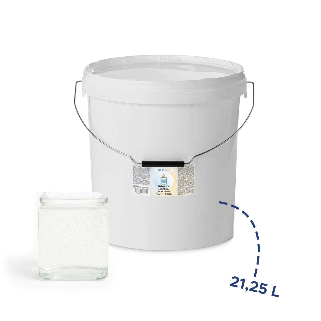 Candle gel wax