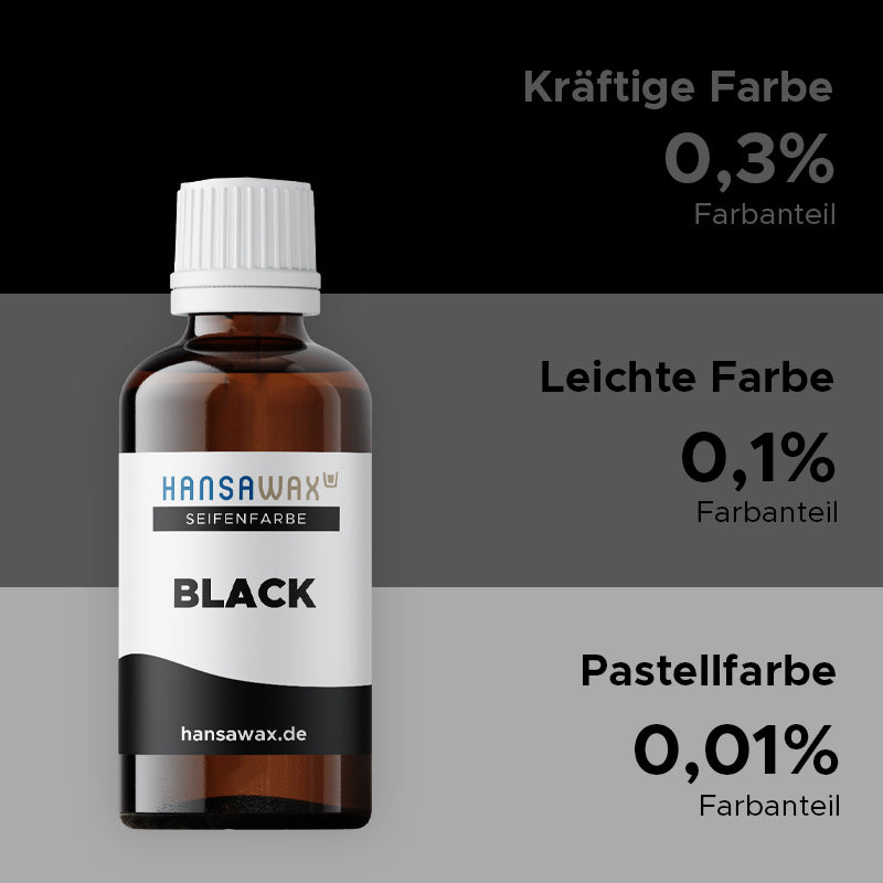 Seifenfarbe: Black