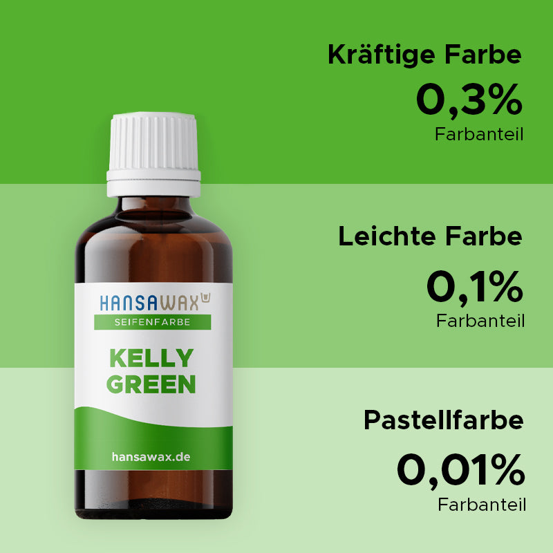 Seifenfarbe: Kelly Green