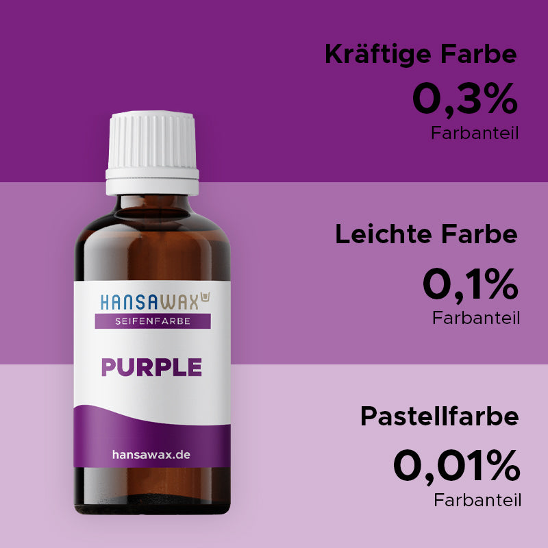 Seifenfarbe: Purple