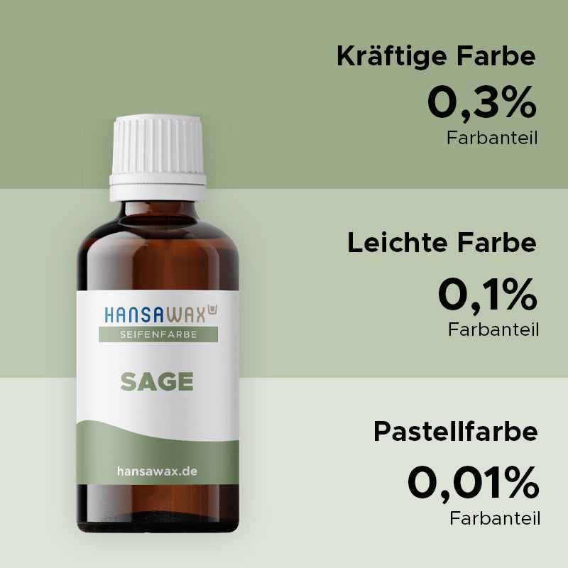 Seifenfarbe: Sage