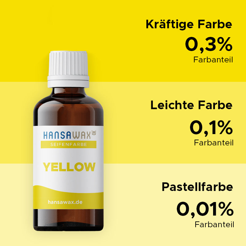 Seifenfarbe: Yellow