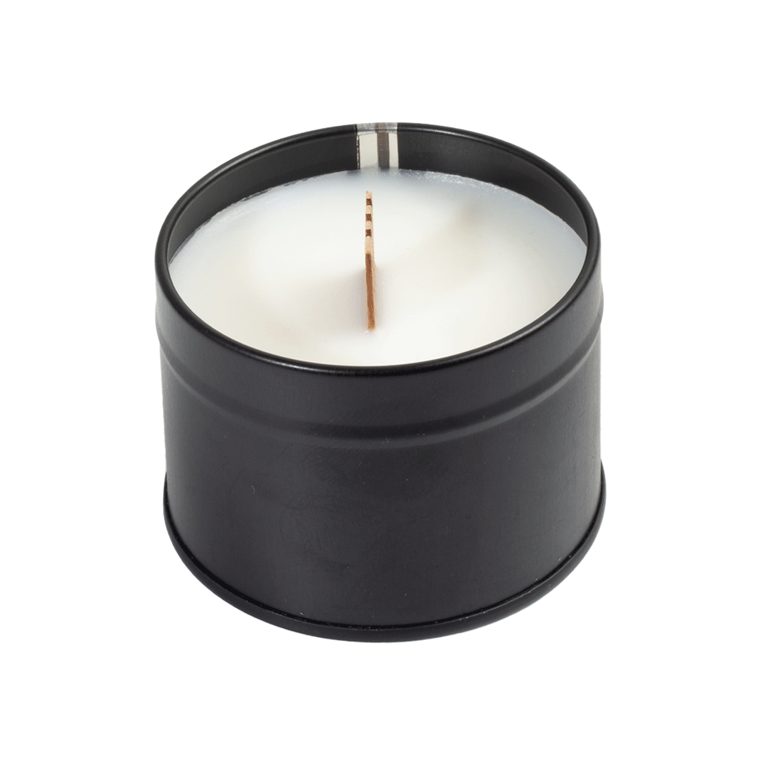 Waffelholzdocht inkl. Metallfuß