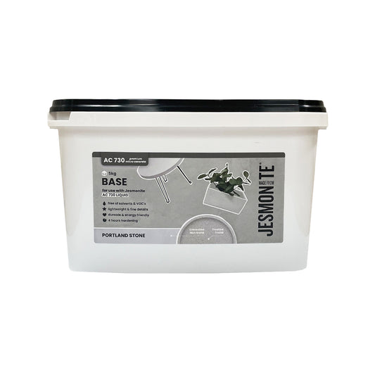 AC730 Base Pulver in der Farbe Portland Stone zum Herstellen von Jesmonite Zement auf Harz basis