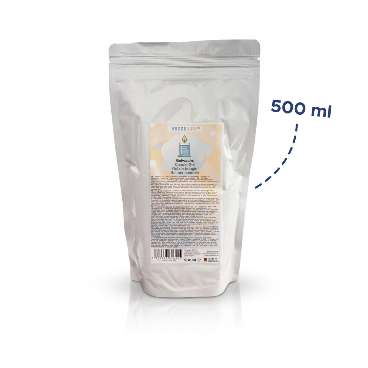 Kerzen Gelwachs  in 500 Milliliter von Hansawax