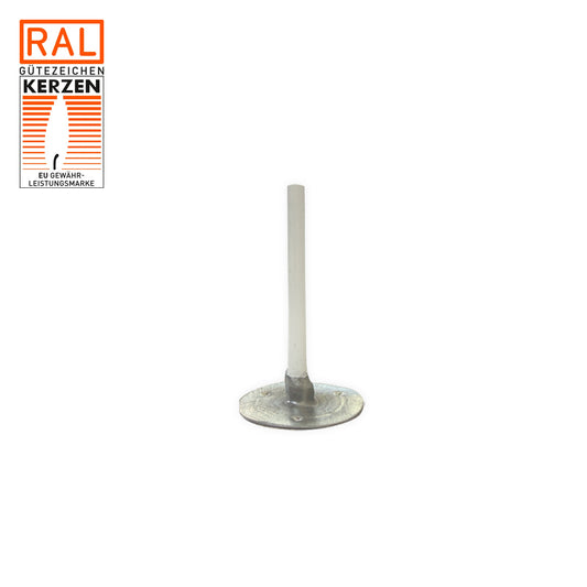 Teelichtdocht 'Hansawax HW 20' mit Fuß