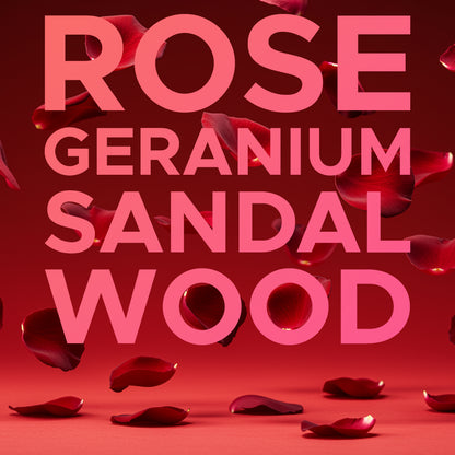 Kopf Herz und Basisnote vom Duftöl Rose Blossom