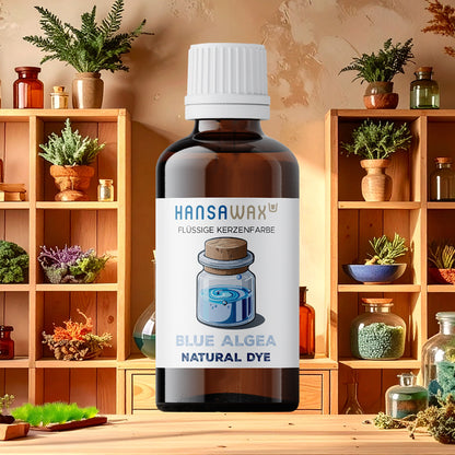 Natural Candle Dye: Blue Algea