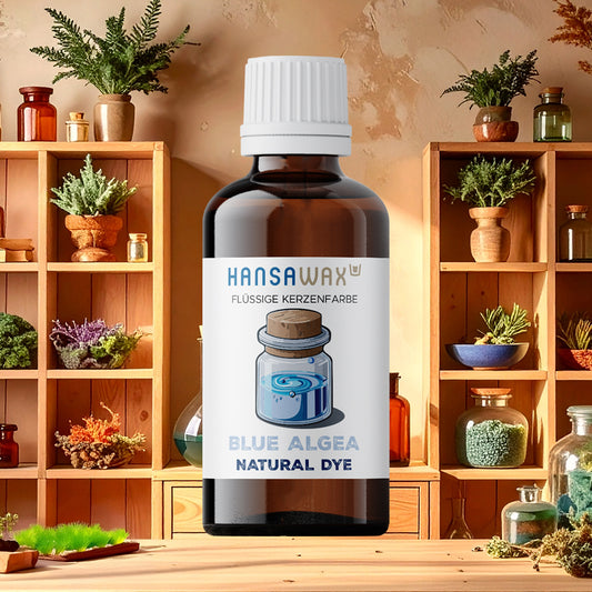 Natural Candle Dye: Blue Algea