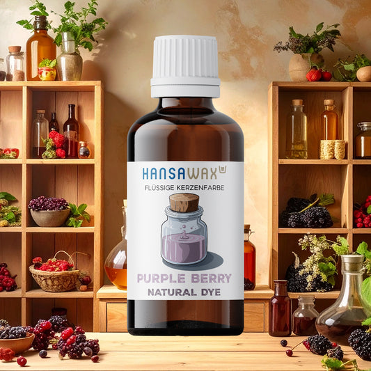 Natural Candle Dye: Purple Berry