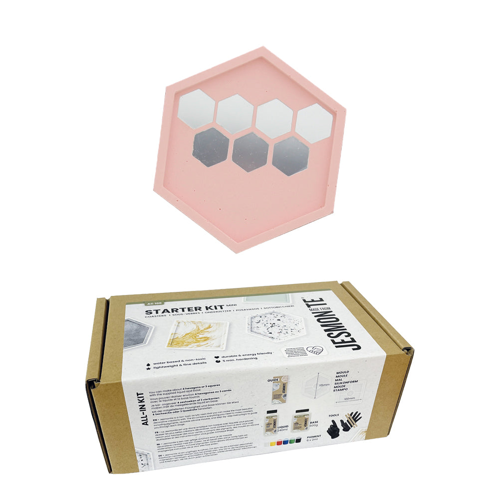 Jesmonite Starter Set: Untersetzer