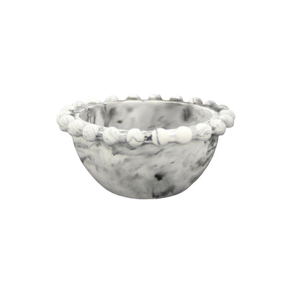 Silikonform zur Herstellung einer Bubble Schale mit Gießpulver wie Jesmonite, Keraflott und Raysin.