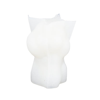 Silikonform für Gießpulver und Kerzenwachs