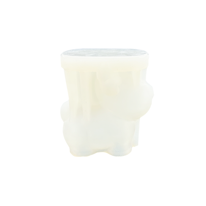 Silikonform für Gießmasse wie Jesmonite, Keraflott und Kerzenwachs