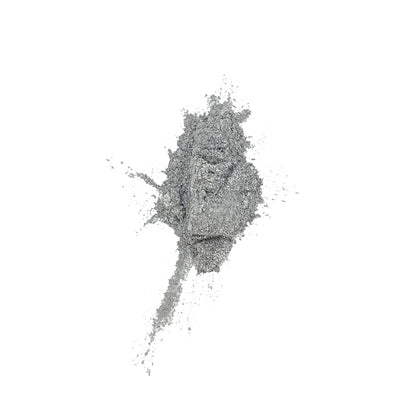 Metallic Powder in Silber zum Einfärben von Gießpulver wie Jesmonite, Keraflott und Raysin.