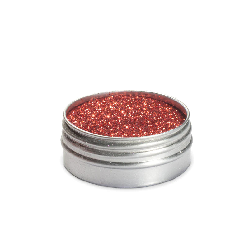 Natürliches Glitter: Jester Red