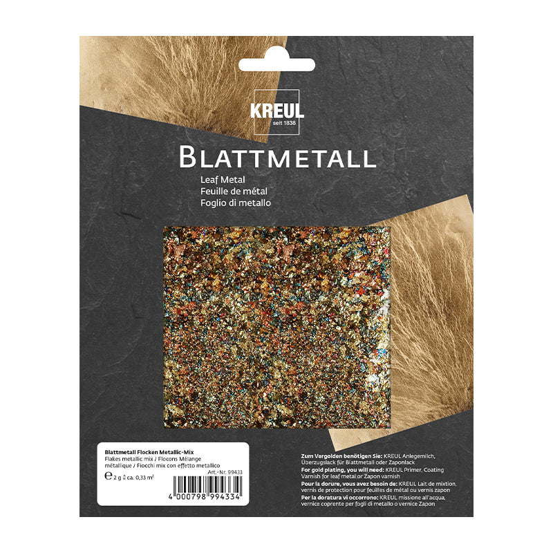 Flocons de Feuilles de Métal : Bleu - 5g
