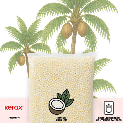 Kokoswachs für Behälterkerzen 'EcoCoco Container'