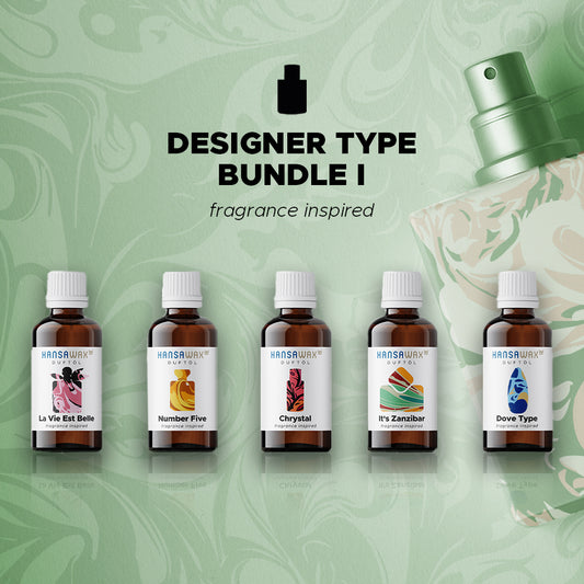 Designer Type Bundle 1 mit fünf Duftölen