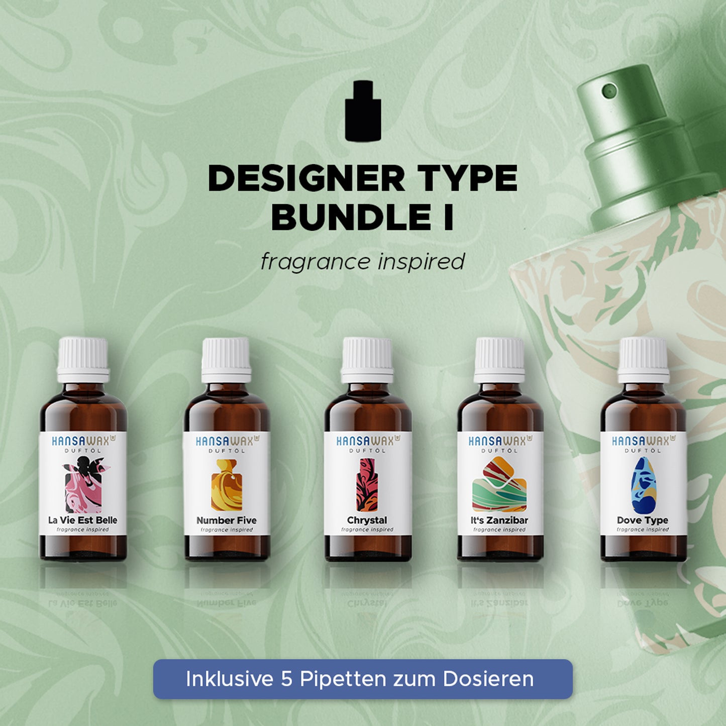 Duftöl-Bundle: Designer Type 1