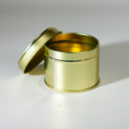 250 ml candle jar in gold 