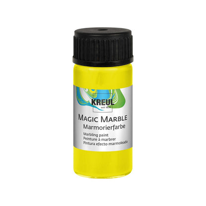 Magic Marble marbling color: neon yellow