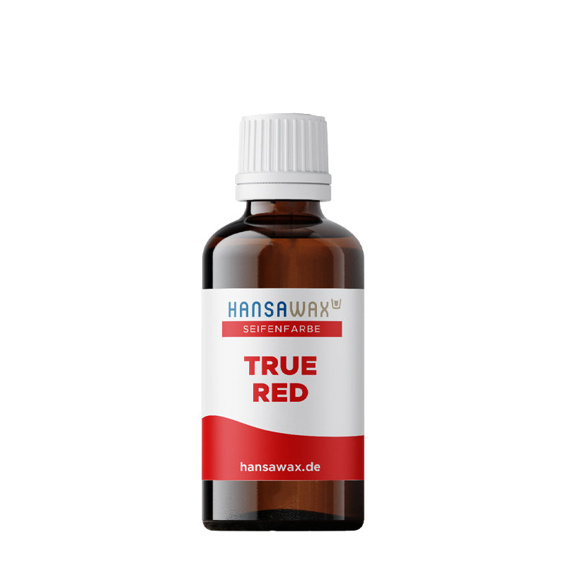 Soap color: True Red