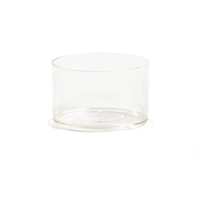 Tealight cover in transparent extra high 