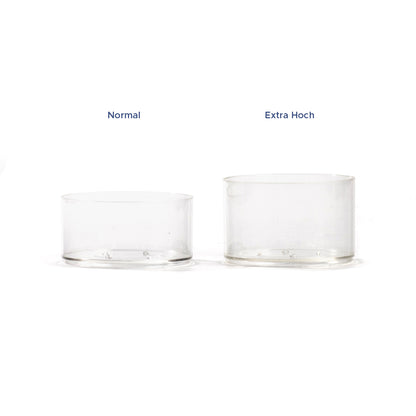 Tealight cover in transparent 