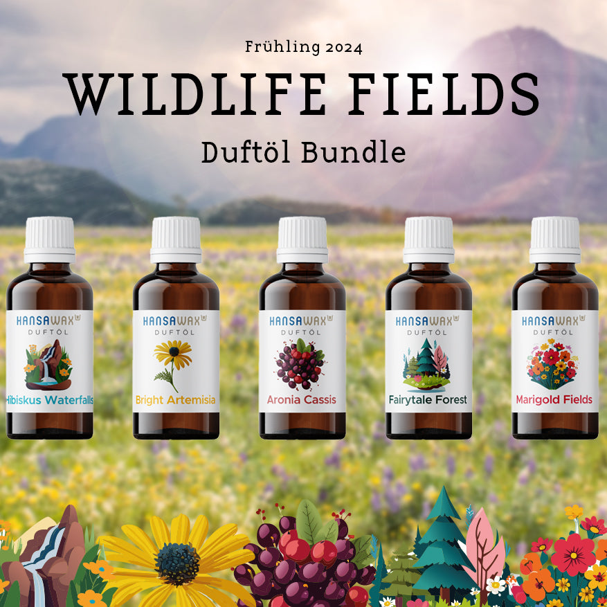 Wildlife Fields Bundle mit fünf Duftölen