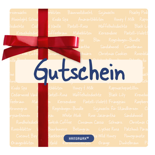 Hansawax gift voucher