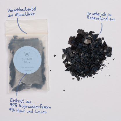 Kerzenfarbe Pastell-Blau